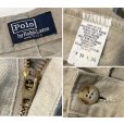 画像3: 〜90’ｓ USA製 ビンテージ【ラルフローレン】POLO RALPH LAUREN【ベージュ】【２タック】【コットンパンツ】チノパン【36X30】<br> (3)