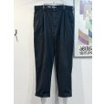 画像2:  ビンテージ【ラルフローレン】POLO RALPH LAUREN【黒】【２タック】【コットンパンツ】【35X30】<br> (2)