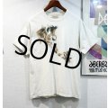 ビンテージ【THE MOUNTAIN】親子キリン クリーブランド メトロパーク動物園【クリーム色】Tシャツ【サイズM】 