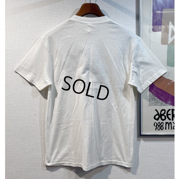 画像3: ほぼ未使用 80's【USA製】KUTZTOWN【ビンテージ】【クリーム色】【鳥と花】プリント【Tシャツ】【サイズＬ】 