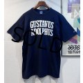 【90's】【USA製】【ビンテージ】【チャンピオン】【Champion】【GUSTAVUS ADOLPHUS】グスタフ・アドルフス【紺】【プリントTシャツ】【サイズXXL】 
