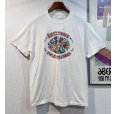 画像1: ほぼ未使用 80's【USA製】KUTZTOWN【ビンテージ】【クリーム色】【鳥と花】プリント【Tシャツ】【サイズＬ】<br> (1)