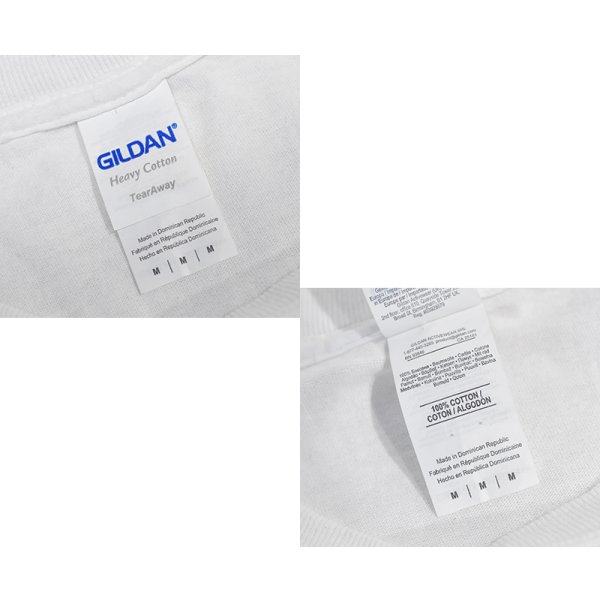 画像2: ビンテージ【GILDAN】ギルダン【白】【さやえんどう】【イラストプリント】Tシャツ【サイズＭ】 