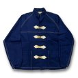 画像1: デッドストック【60's】【ビンテージ】【ヴァンヒューゼン】【VAN HEUSEN】【紺地】【クリップ】【ブルゾン】【サイズM】<br> (1)