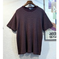 ビンテージ【ラルフローレン】【POLO ralph lauren】【エンジ×紺】ボーダー【Ｔシャツ】【サイズM】 