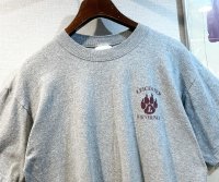 90’s〜【USA製】【ビンテージ】identity sportswear【LEICESTER WOLVERINES】霜降りグレー【Tシャツ】【サイズXL】 