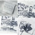 画像2: ビンテージ LES PROPYLEES【古代ギリシア】プリント 白ｘ紺 総柄【Ｔシャツ】【サイズL】<br> (2)