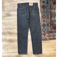 画像4: 90’s 【USA製】【ビンテージ】【LEVI'S】【リーバイス５０５】505 先染め 黒 デニムパンツ ブラックデニム【33ｘ32】<br> (4)