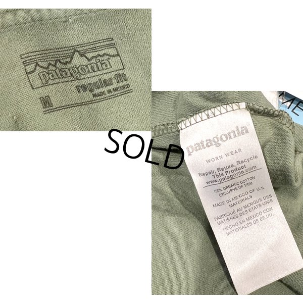 画像2: ビンテージ【パタゴニア】patagonia【緑】【バックプリント】ロゴ入り 【Tシャツ】【サイズM】 