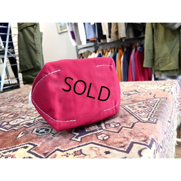 画像6: 90’s【ビンテージ】USA製【L.L.bean】エルエルビーン【ツリー刺繍】【生成りｘ赤】【キャンバス】【ミニミニトートバッグ】【ビーントート】 