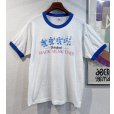 画像1: 80's【USA製】ビンテージ【SCREEN STARS】スクリーンスターズ【白×青リンガー】ディズニーランド【DISNEYLAND MAGIC MUSIC~】ミッキーマウス【Tシャツ】【サイズＸＬ】<br> (1)