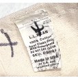 画像2: 90’s【ビンテージ】USA製【L.L.bean】エルエルビーン【ツリー刺繍】【生成りｘ赤】【キャンバス】【ミニミニトートバッグ】【ビーントート】<br> (2)