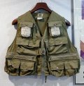 80's~【ビンテージ】USA製【ldeal】アイディール【フィッシングベスト】【サイズM】 