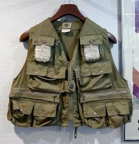 80's~【ビンテージ】USA製【ldeal】アイディール【フィッシングベスト】【サイズM】 