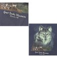 画像2: ビンテージ【グレート・スモーキー・ マウンテンズ国立公園】 Great Smoke Mountains Cherokee nc オオカミプリント【紺】Tシャツ【サイズS程度】<br> (2)