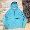 画像1: 80's~【USA製】ビンテージ【L.L.Bean】【ＬＬビーン】エメラルドブルー【アノラックパーカー】サイズL<br> (1)