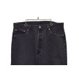 画像1: 90's【ビンテージ】【LEVI'S】【リーバイス】【501】ブラック 黒【デニムパンツ】後染め【38×30】<br> (1)