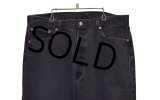 90's【ビンテージ】【LEVI'S】【リーバイス】【501】ブラック 黒【デニムパンツ】後染め【38×30】 