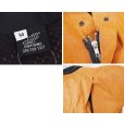 画像2: 90's【USA製】【ビンテージ】【JH UNIFORM】【オレンジ×黒×ベージュ】【半袖シャツジャケット】半袖開襟シャツ【サイズM】 <br> (2)