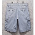画像3: 【RALPH LAUREN】【ラルフローレン】白×水色【ストライプ】【シアサッカーパンツ】【カーゴショーツ】半ズボン【短パン】【W33】<br> (3)