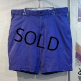 POLO GOLF ポロゴルフ【POLO RALPH LAUREN】オールドラルフローレン 紫 ショートパンツ【短パン】【コットンショーツ】【W34】 