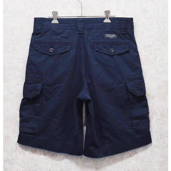 画像3: 【POLO RALPH LAUREN】【ラルフローレン】【紺】【クラシックチノ】【CLASSIC CHINO】カーゴショーツ【カーゴパンツ】半ズボン【短パン】【W32】 