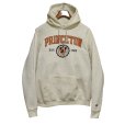 画像1: ビンテージ【チャンピオン】【Champion】【PRINCETON】プリンストン大学 カレッジロゴ【オートミールｘオレンジプリント】【パーカー】【サイズL】<br> (1)