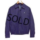【ラルフローレン】【POLO RALPH LAUREN】紺 ネイビー【ブルゾン】スウィングトップ ジップアップブルゾン【サイズS】 
