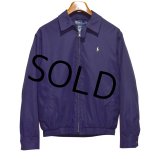 【ラルフローレン】【POLO RALPH LAUREN】紺 ネイビー【ブルゾン】スウィングトップ ジップアップブルゾン【サイズS】 