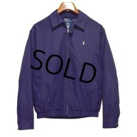 【ラルフローレン】【POLO RALPH LAUREN】紺 ネイビー【ブルゾン】スウィングトップ ジップアップブルゾン【サイズS】 