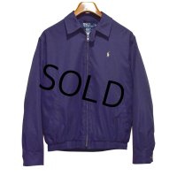 【ラルフローレン】【POLO RALPH LAUREN】紺 ネイビー【ブルゾン】スウィングトップ ジップアップブルゾン【サイズS】 