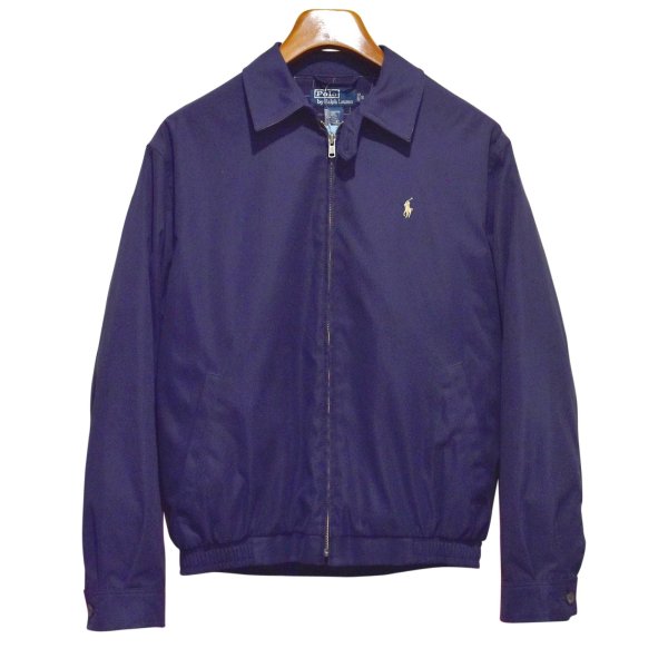 画像1: 【ラルフローレン】【POLO RALPH LAUREN】紺 ネイビー【ブルゾン】スウィングトップ ジップアップブルゾン【サイズS】 