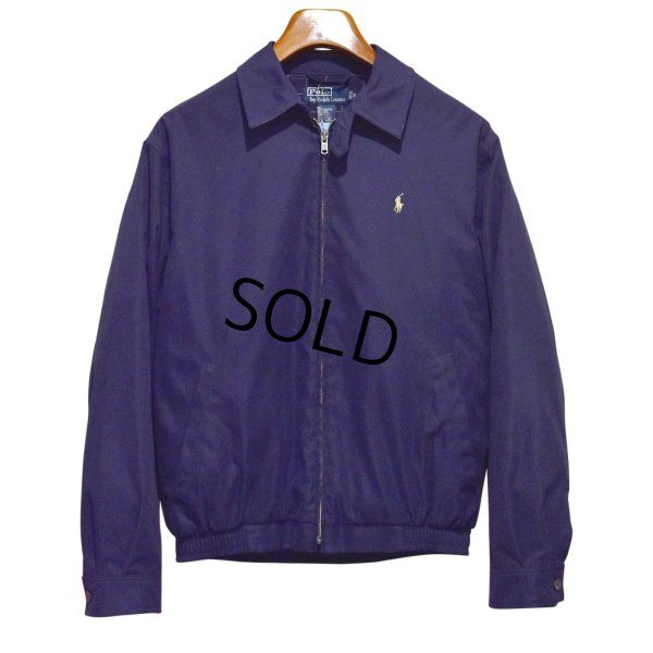 画像1: 【ラルフローレン】【POLO RALPH LAUREN】紺 ネイビー【ブルゾン】スウィングトップ ジップアップブルゾン【サイズS】 