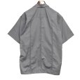画像3: 【ほぼ未使用】ビンテージ【グレー】【キューバシャツ】半袖開襟シャツ【サイズXL】 <br> (3)
