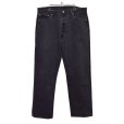 画像2: 90's【ビンテージ】【LEVI'S】【リーバイス】【501】ブラック 黒【デニムパンツ】後染め【38×30】<br> (2)