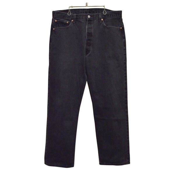 画像2: 90's【ビンテージ】【LEVI'S】【リーバイス】【501】ブラック 黒【デニムパンツ】後染め【38×30】 
