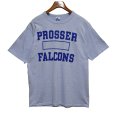 画像1: 90’s USA製 ビンテージ チャンピオン【PROSSER FALCONS】水色【Ｔシャツ】【サイズXL】<br> (1)