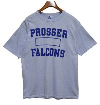 90’s USA製 ビンテージ チャンピオン【PROSSER FALCONS】水色【Ｔシャツ】【サイズXL】 