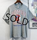 ビンテージ【FRUIT OF THE LOOM】【フルーツオブザルーム】【ROMEO FOOTBALL】アメフト【グレー】【 Tシャツ】【サイズXL】 