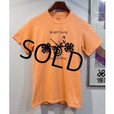【程度良好】【Wright Country Shooting Sports】【オレンジ】【フロントプリント】【Tシャツ】【半袖Tシャツ】【サイズS】 