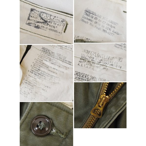 画像3: 50's【u.s.army】ビンテージ【米軍実物】【M-51】【フィールドパンツ】【カーゴパンツ】【XL-R】 