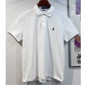 POLO ralph lauren【ラルフローレン】ビンテージ【CLASSIC FIT】【クラシックフィット】【白】【鹿の子コットン】無地【ポロシャツ】【サイズL】 