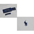 画像2: POLO ralph lauren【ラルフローレン】ビンテージ【CLASSIC FIT】【クラシックフィット】【白】【鹿の子コットン】無地【ポロシャツ】【サイズL】<br> (2)