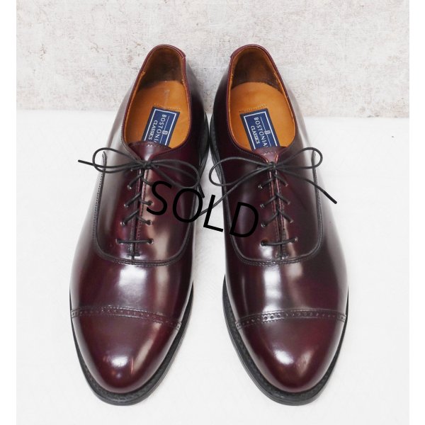 画像4: 【デッドストック】USA製【ビンテージ】【ボストニアンクラシック】【BOSTONIAN CLASSICS】【赤茶】【レザーシューズ】【ストレートチップ】【US9 E/C】【27cm程度】 