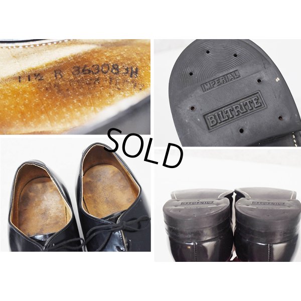 画像2: 80's【ビンテージ】米軍実物【U.S.NAVY】【サービスシューズ】【11 1/2 R】29.5cm程度 