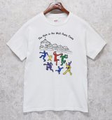 90's【ビンテージ】【anvil】アンビル 【シングルステッチ】【the hole in the wall gang camp】【白】【Tシャツ】【サイズM】 
