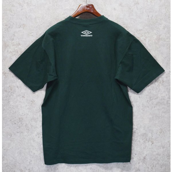 画像3: 90’s【USA製】ビンテージ【UMBRO】【アンブロ】【緑】ロゴプリント【Tシャツ】半袖【バックプリント付き】【サイズＸＬ】 