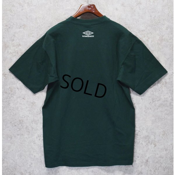 画像3: 90’s【USA製】ビンテージ【UMBRO】【アンブロ】【緑】ロゴプリント【Tシャツ】半袖【バックプリント付き】【サイズＸＬ】 