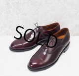 【デッドストック】USA製【ビンテージ】【ボストニアンクラシック】【BOSTONIAN CLASSICS】【赤茶】【レザーシューズ】【ストレートチップ】【US9 E/C】【27cm程度】 