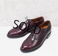 【デッドストック】USA製【ビンテージ】【ボストニアンクラシック】【BOSTONIAN CLASSICS】【赤茶】【レザーシューズ】【ストレートチップ】【US9 E/C】【27cm程度】 